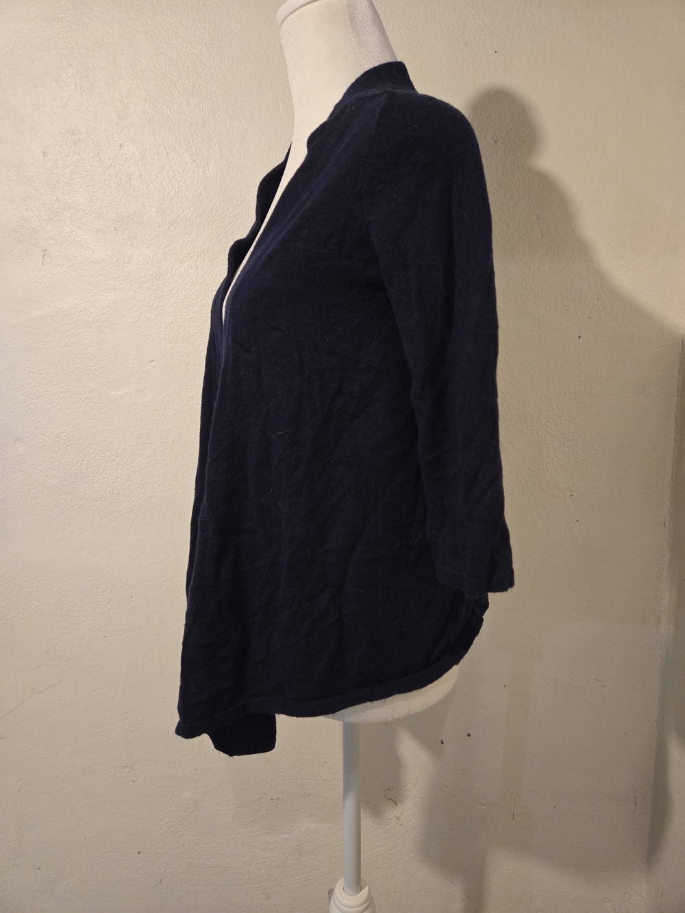 New York & Company Open-Front Navy Cardigan - Picture 4 of 6